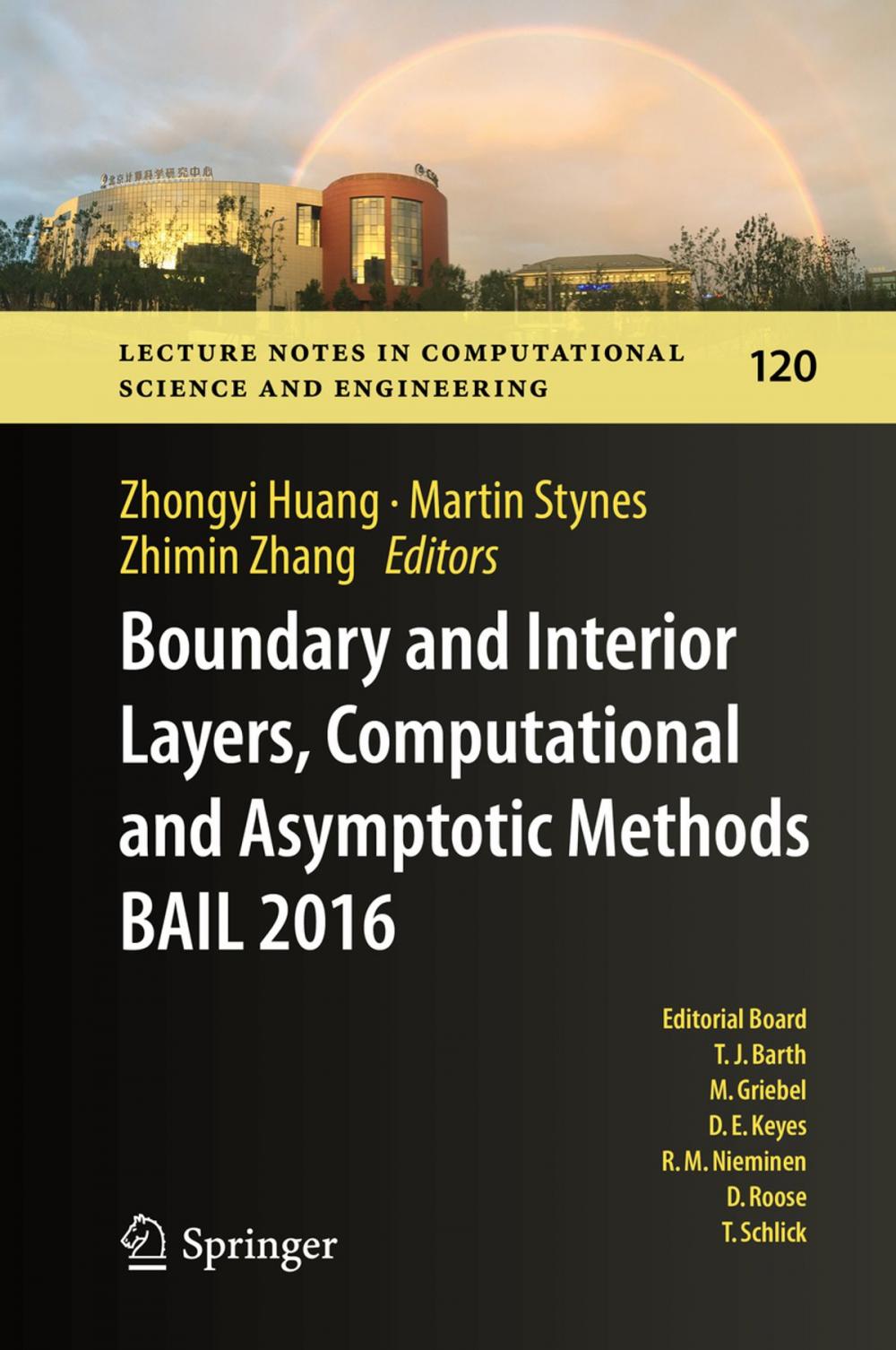 Big bigCover of Boundary and Interior Layers, Computational and Asymptotic Methods BAIL 2016