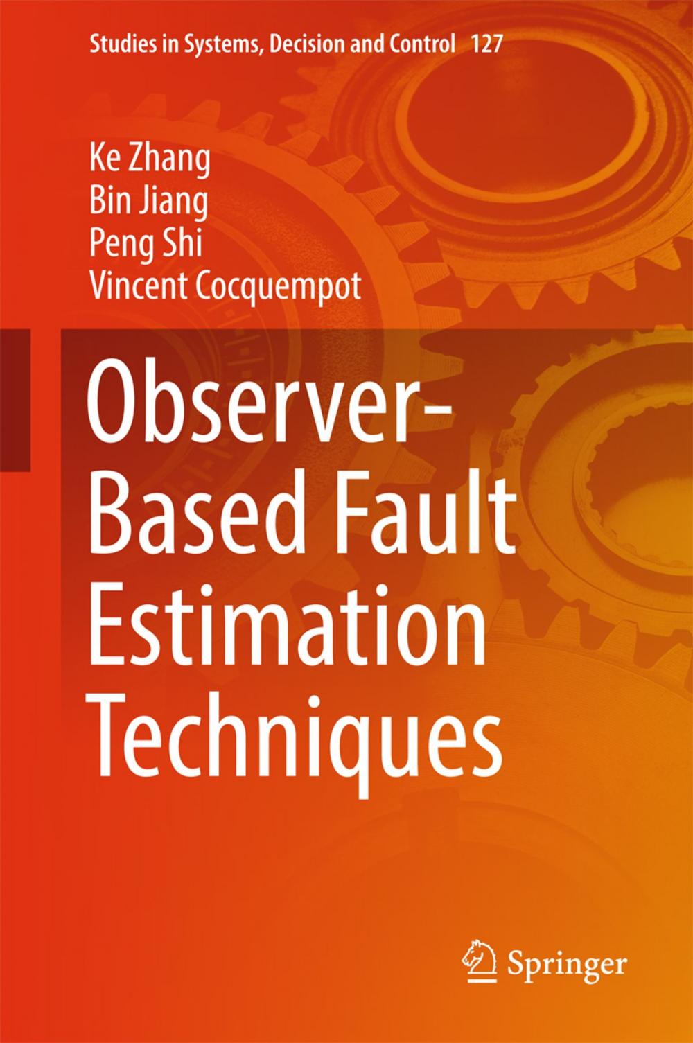 Big bigCover of Observer-Based Fault Estimation Techniques