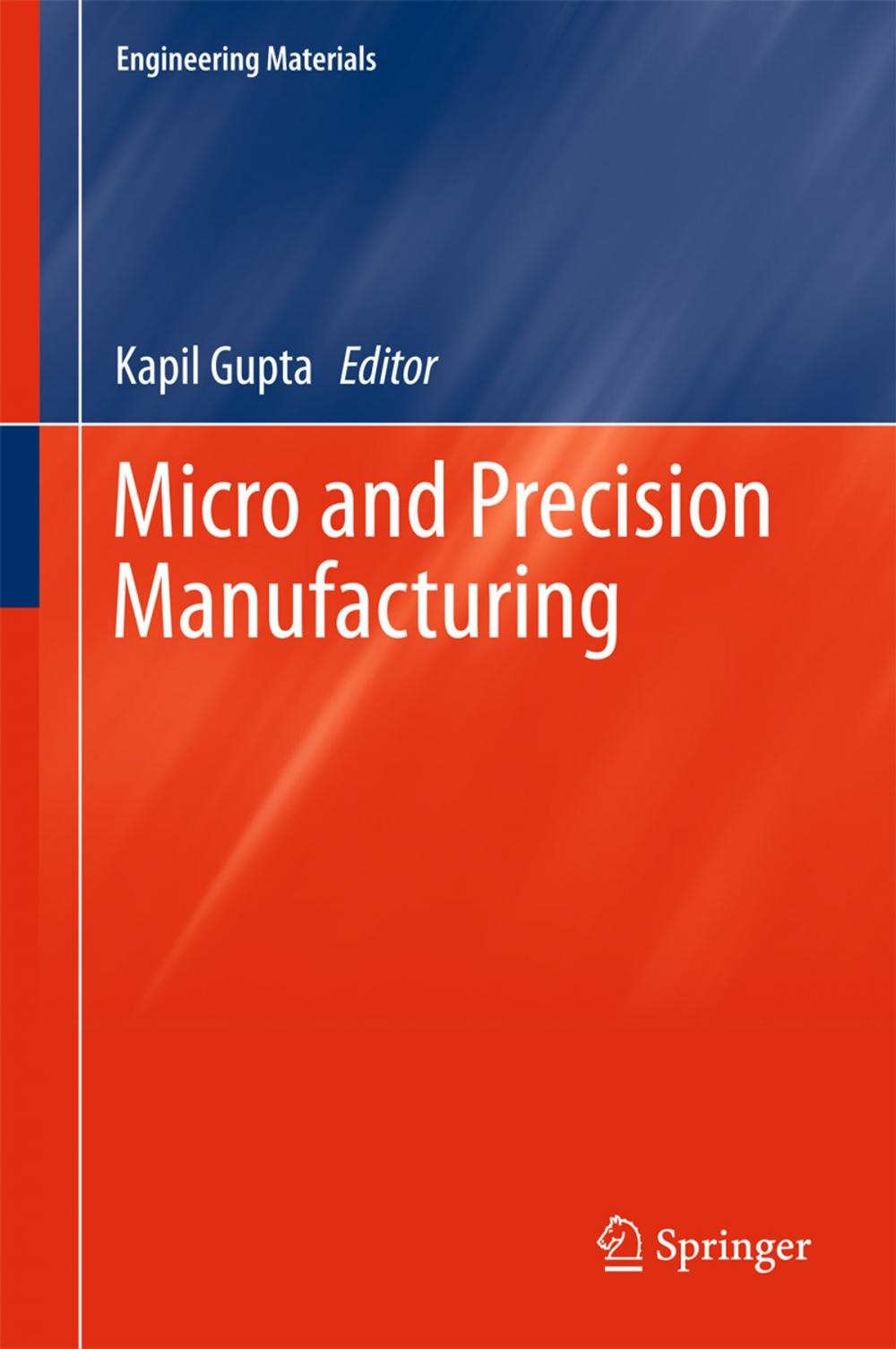 Big bigCover of Micro and Precision Manufacturing