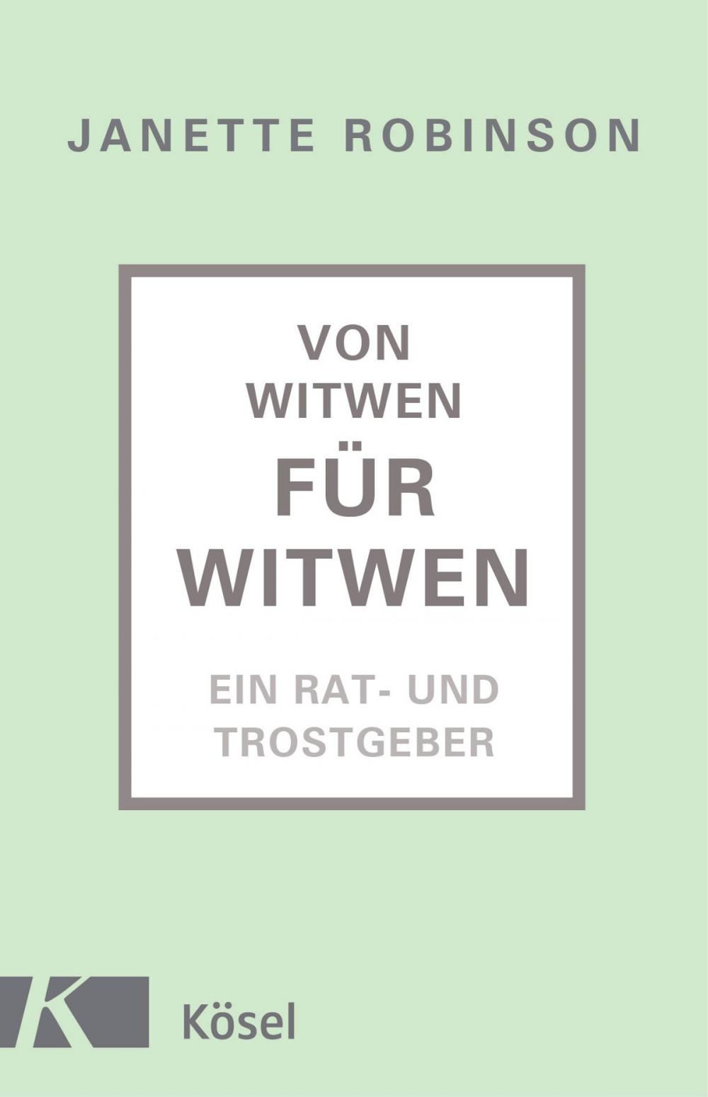 Big bigCover of Von Witwen für Witwen