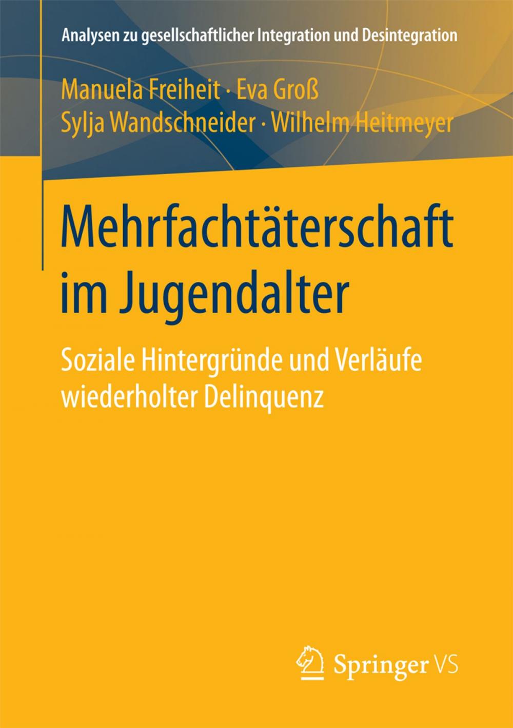 Big bigCover of Mehrfachtäterschaft im Jugendalter