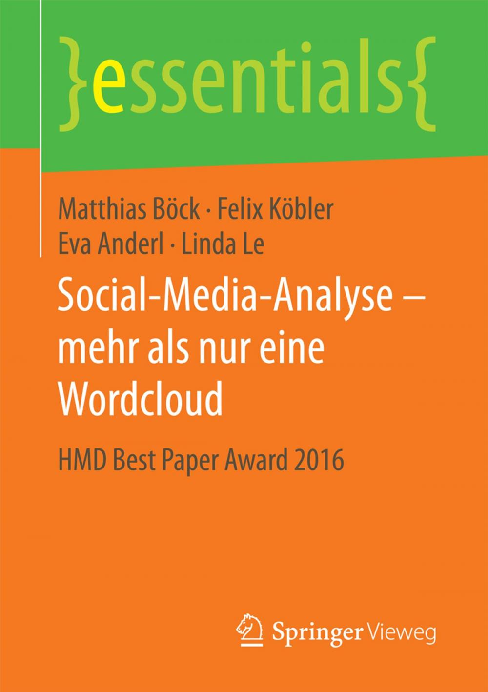 Big bigCover of Social-Media-Analyse – mehr als nur eine Wordcloud