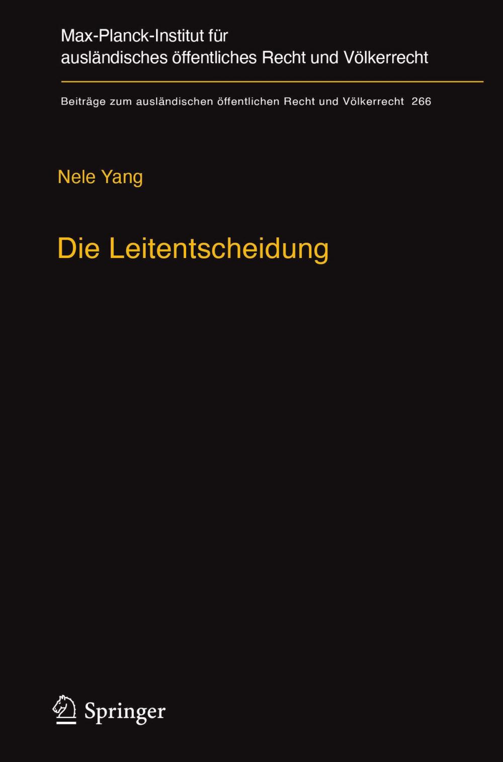 Big bigCover of Die Leitentscheidung