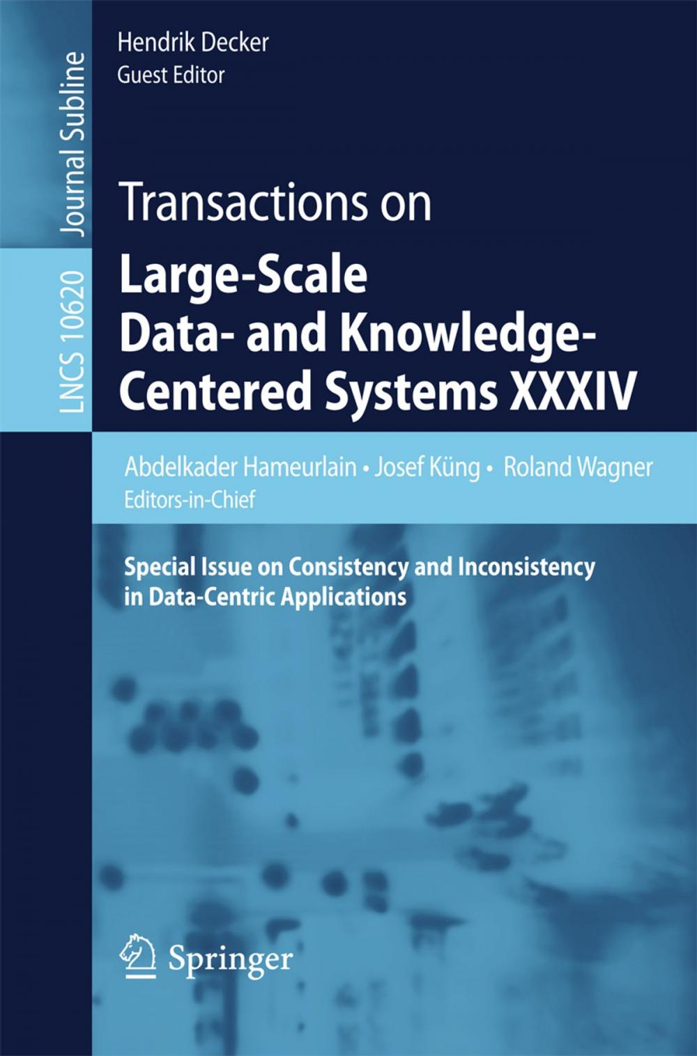 Big bigCover of Transactions on Large-Scale Data- and Knowledge-Centered Systems XXXIV