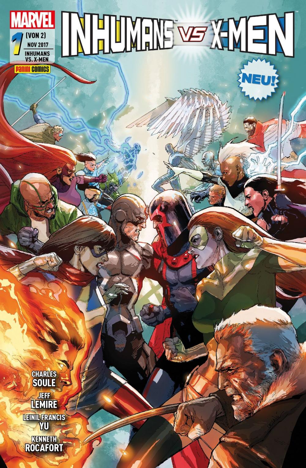 Big bigCover of Inhumans vs. X-Men 1