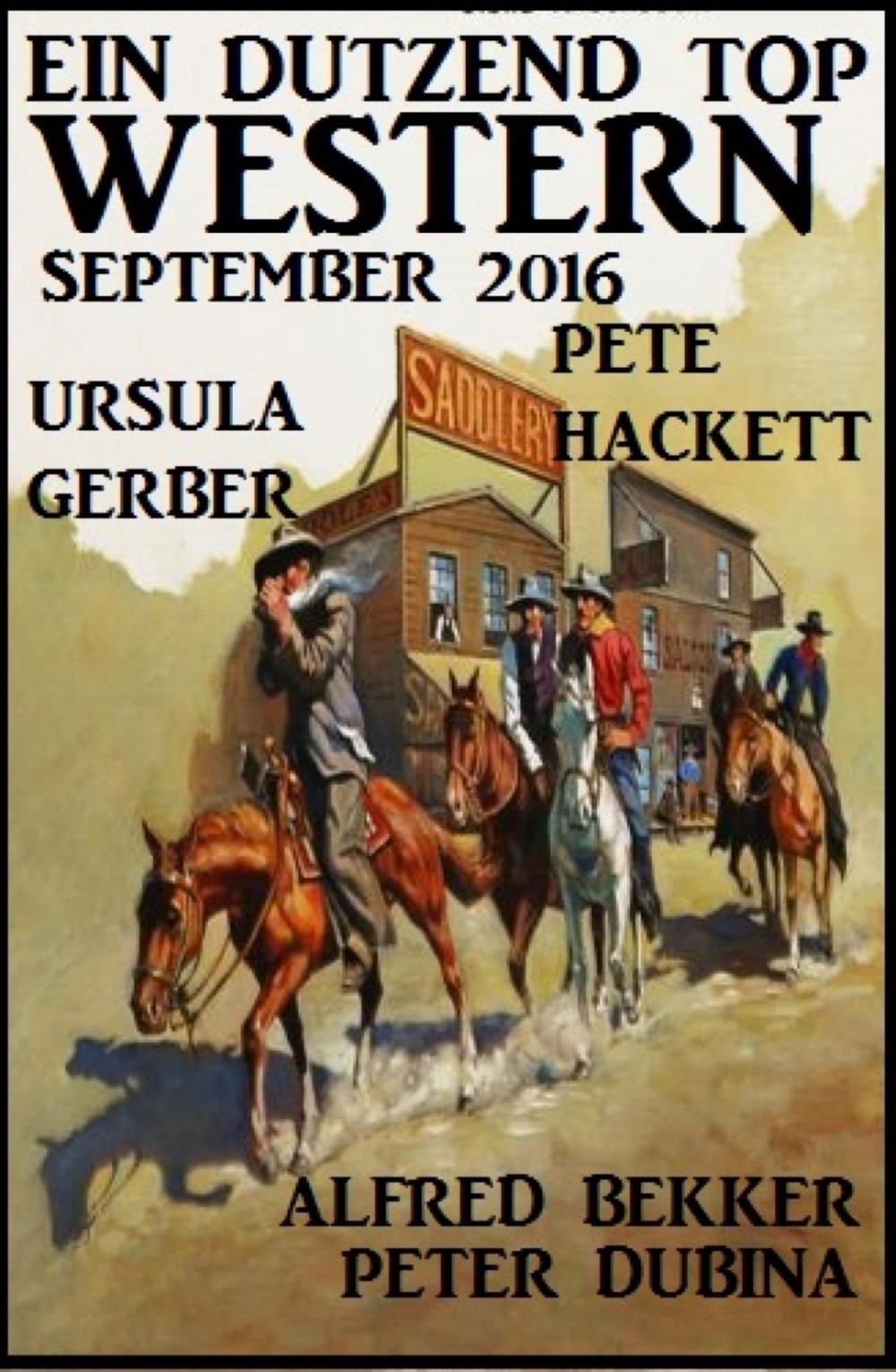 Big bigCover of Ein Dutzend Top Western September 2016