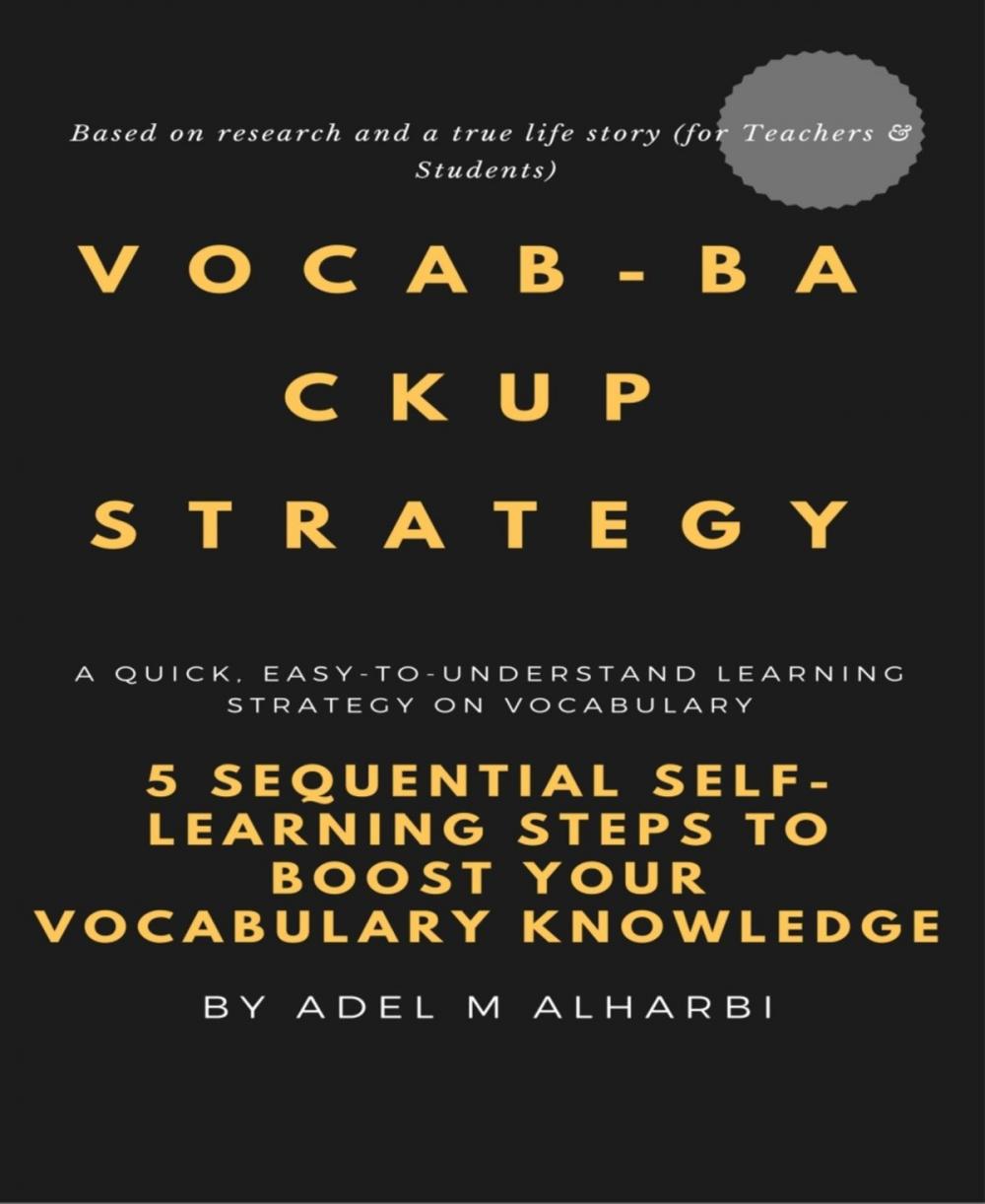 Big bigCover of Vocab-Backup Strategy