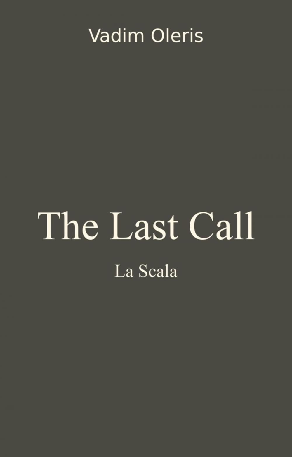 Big bigCover of The Last Call