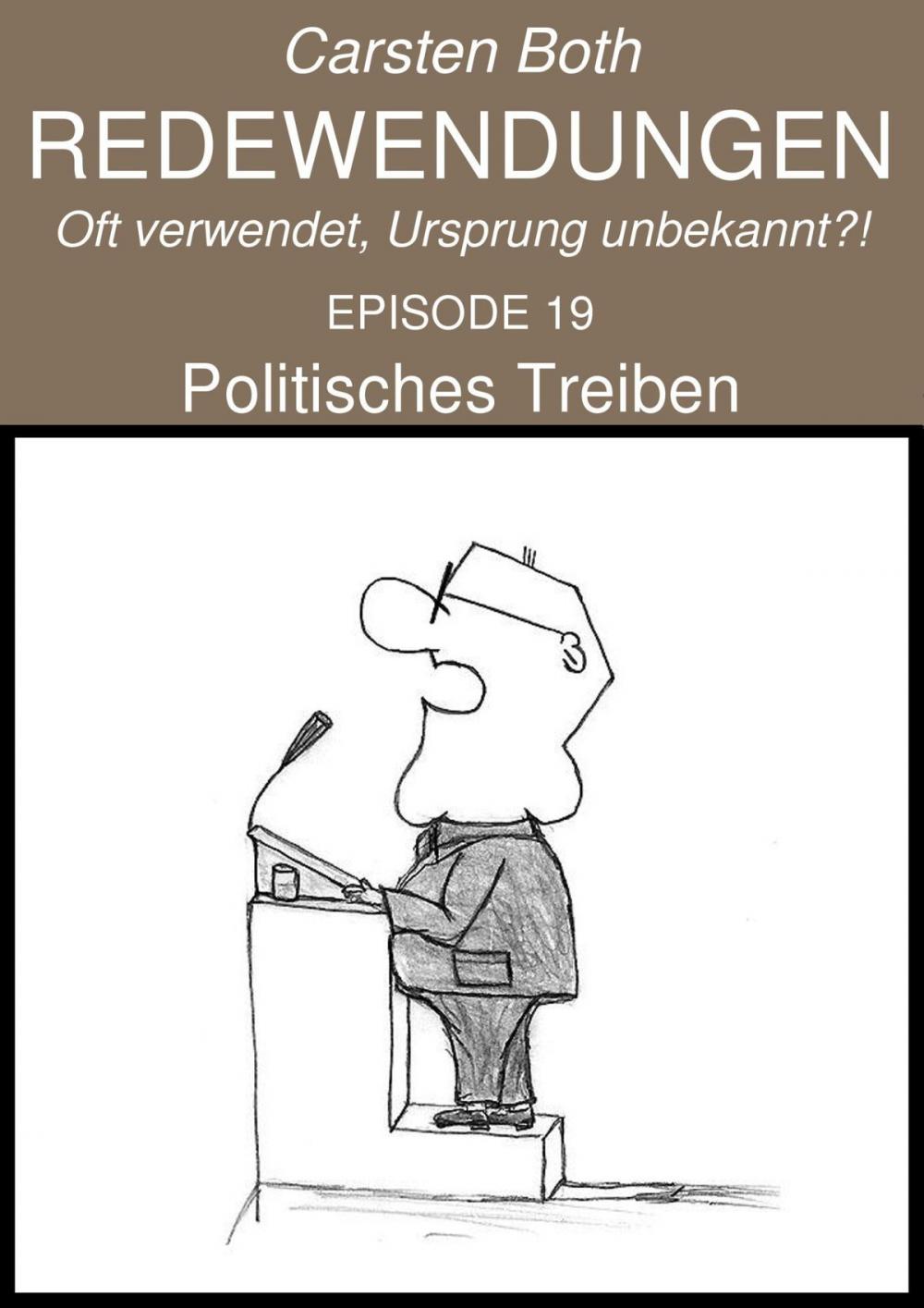 Big bigCover of Redewendungen: Politisches Treiben