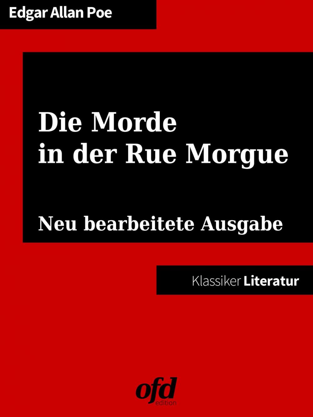 Big bigCover of Die Morde in der Rue Morgue