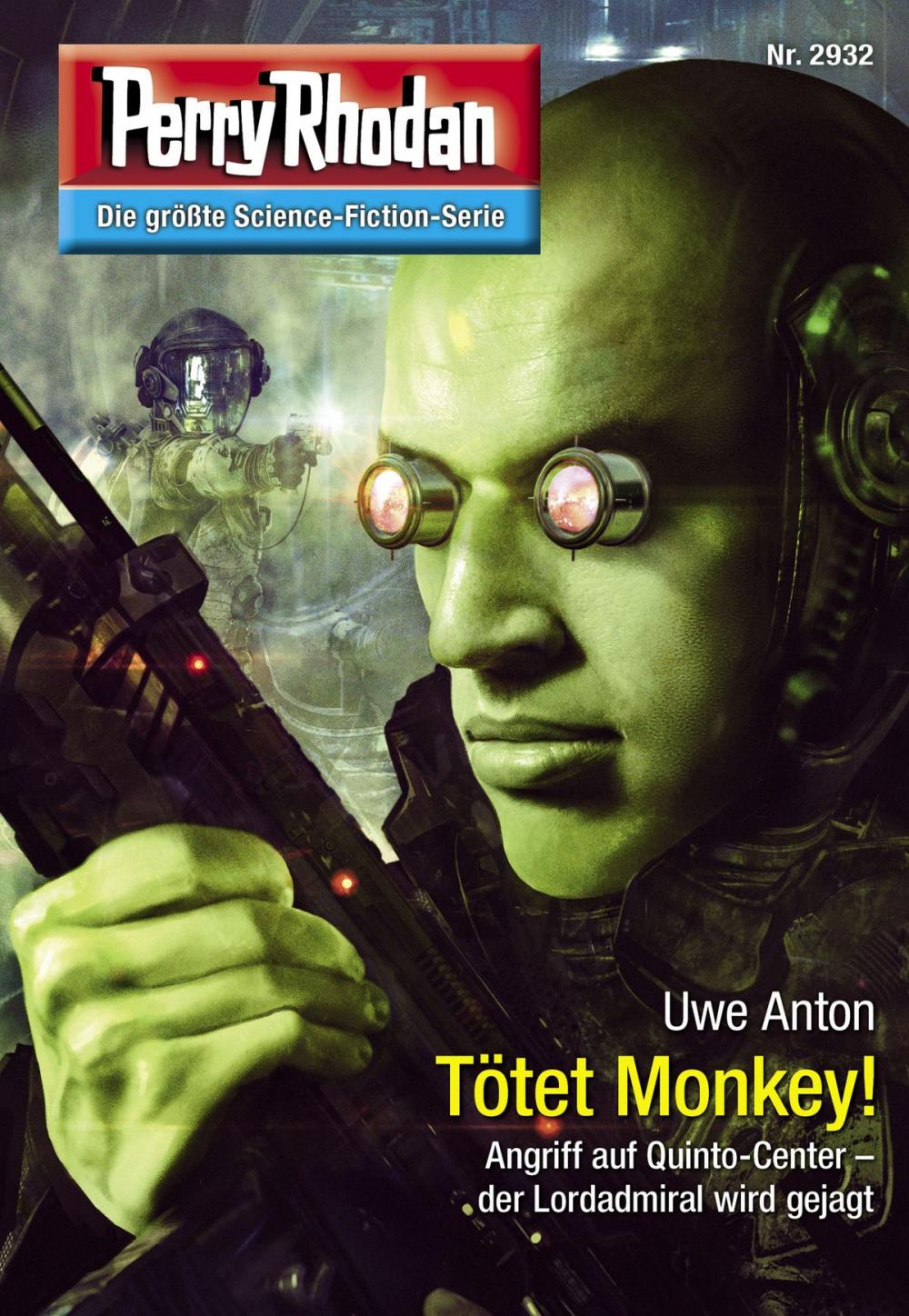 Big bigCover of Perry Rhodan 2932: Tötet Monkey!