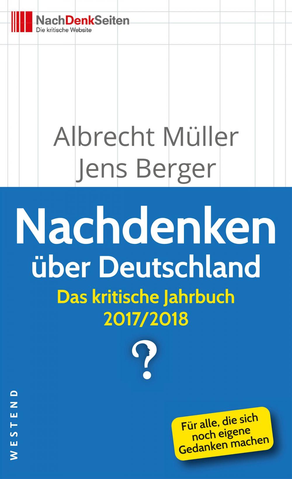 Big bigCover of Nachdenken über Deutschland