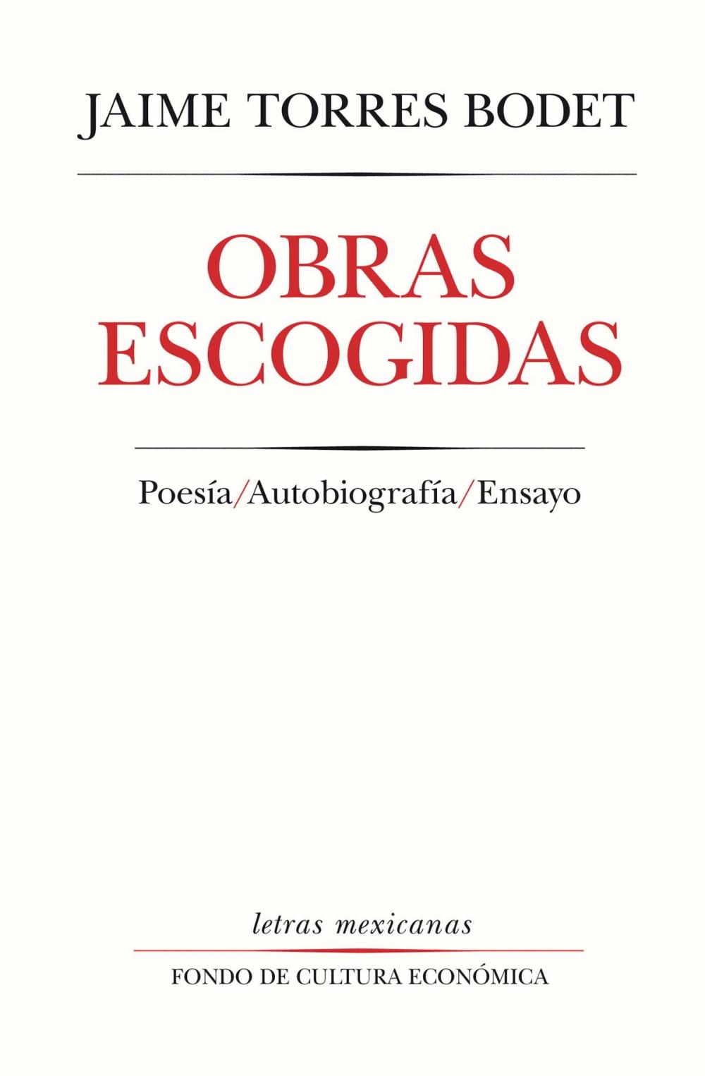 Big bigCover of Obras escogidas