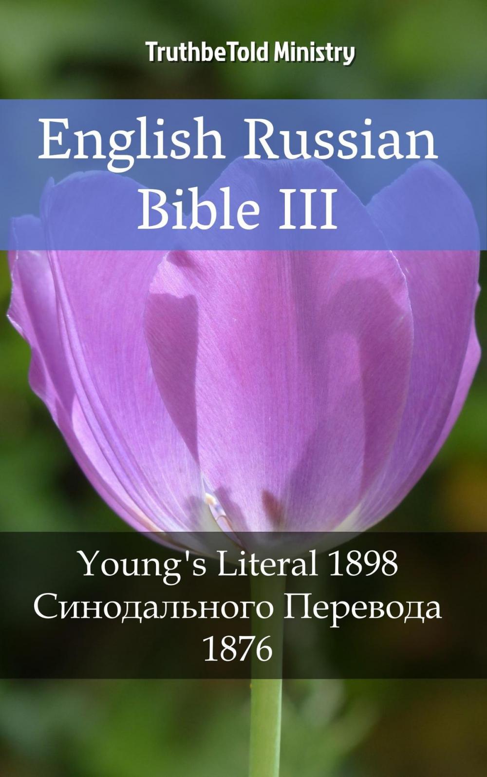 Big bigCover of English Russian Bible III