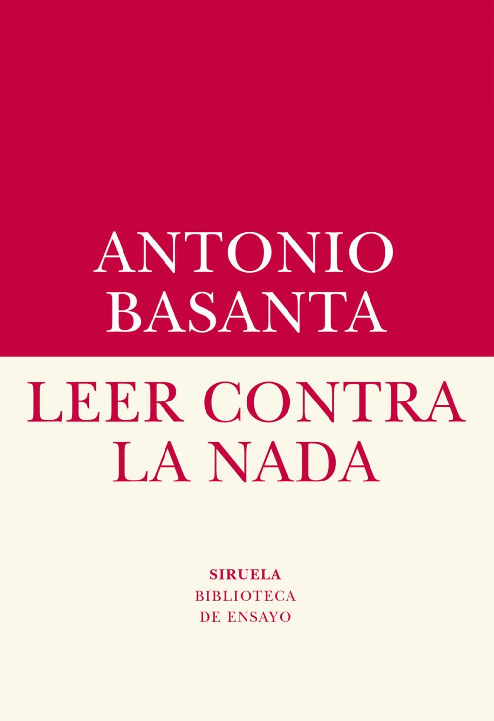 Big bigCover of Leer contra la nada