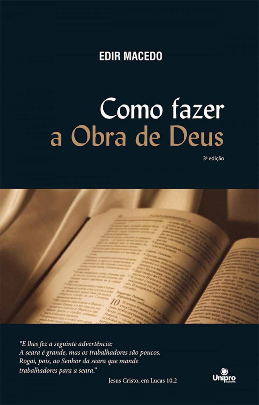 Big bigCover of Como fazer a Obra de Deus