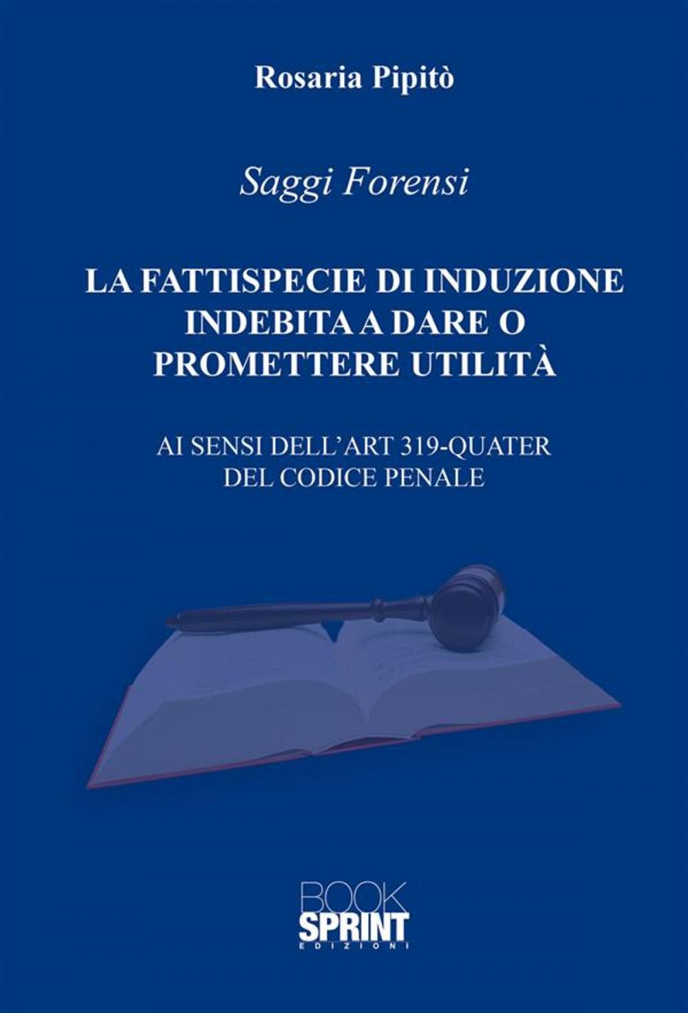 Big bigCover of La Fattispecie di Induzione Indebita a dare o promettere utilità