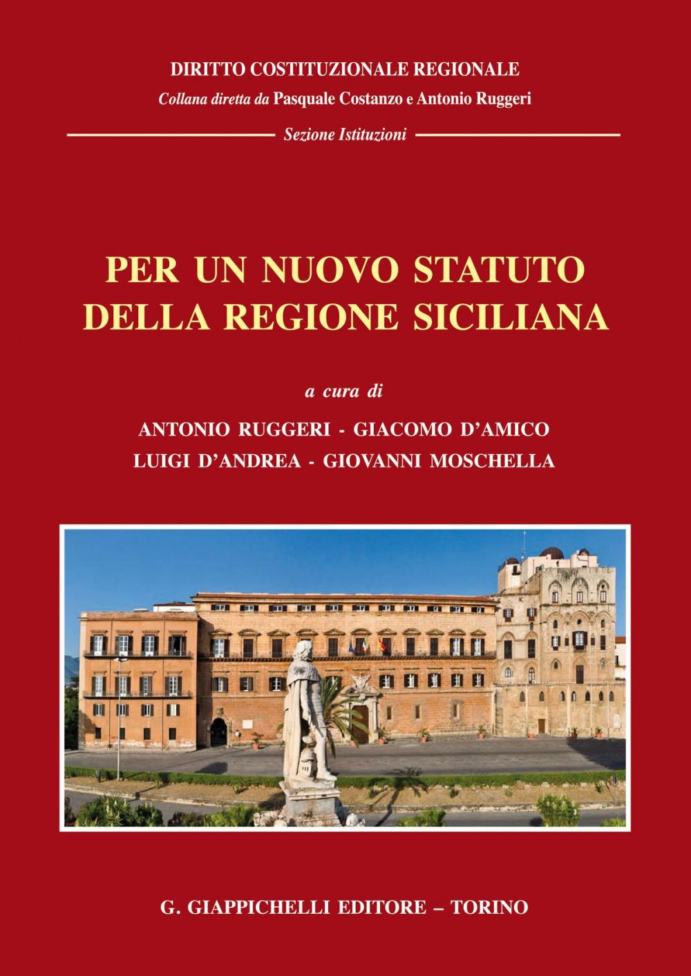 Big bigCover of Per un nuovo statuto della regione siciliana