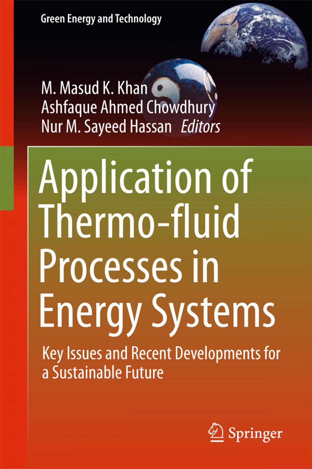 Big bigCover of Application of Thermo-fluid Processes in Energy Systems