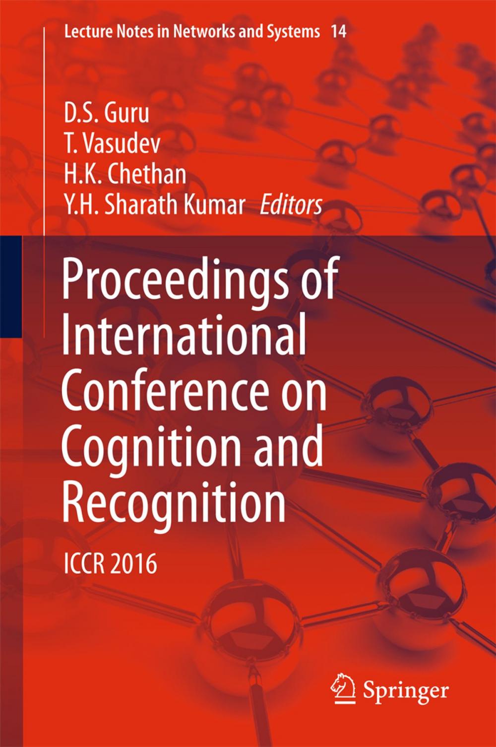 Big bigCover of Proceedings of International Conference on Cognition and Recognition