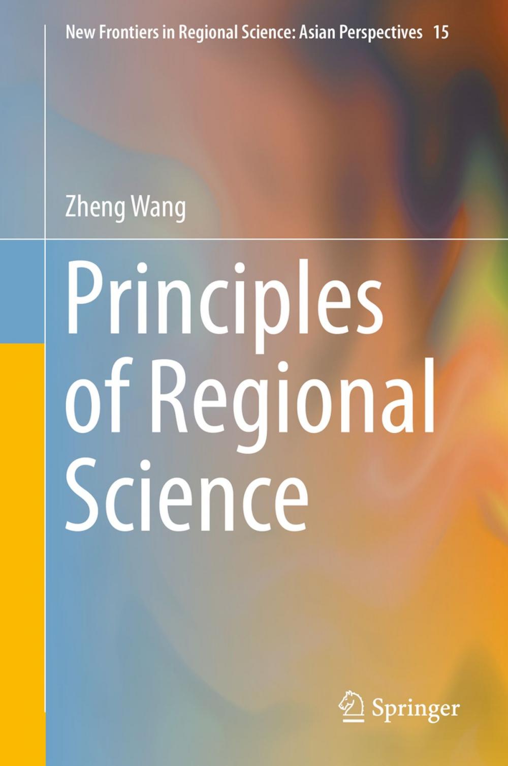 Big bigCover of Principles of Regional Science