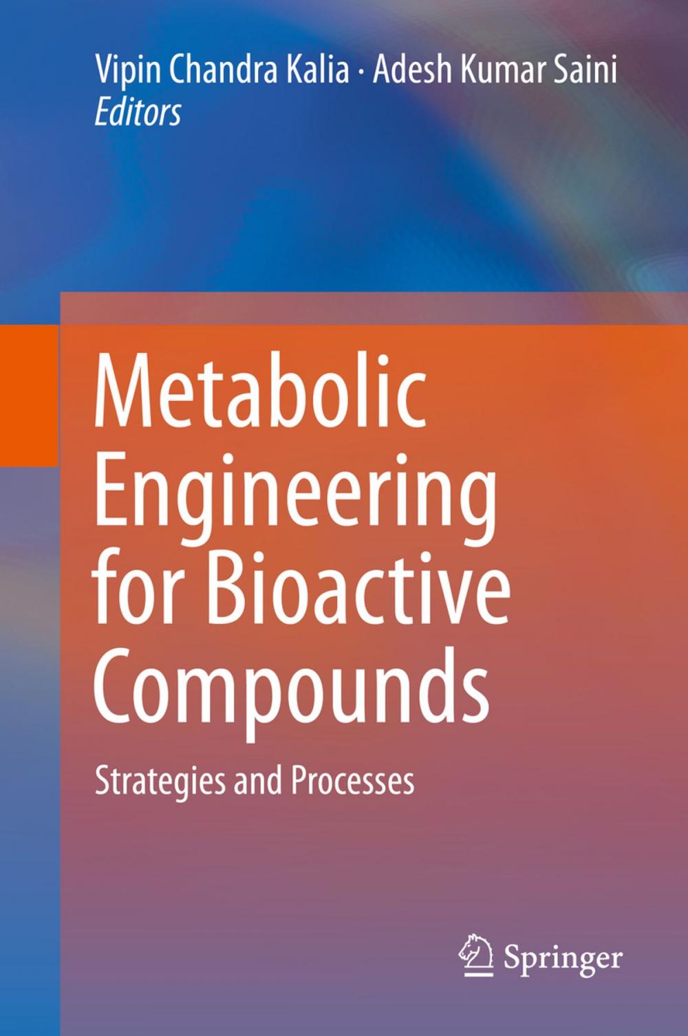 Big bigCover of Metabolic Engineering for Bioactive Compounds