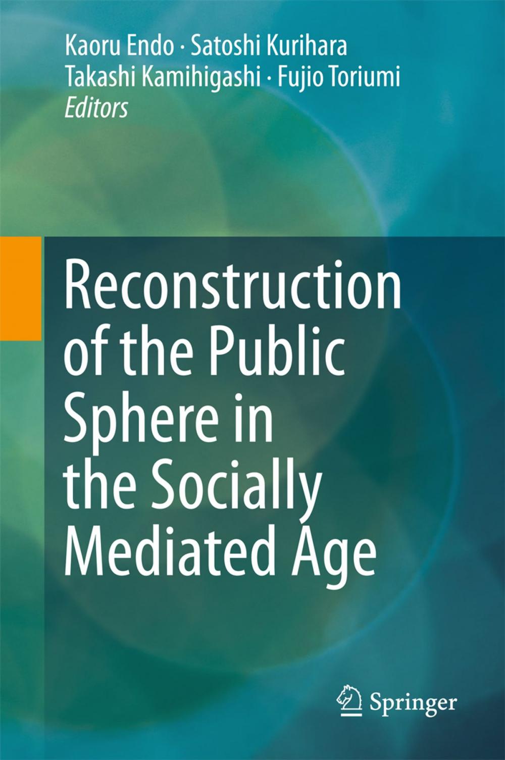 Big bigCover of Reconstruction of the Public Sphere in the Socially Mediated Age