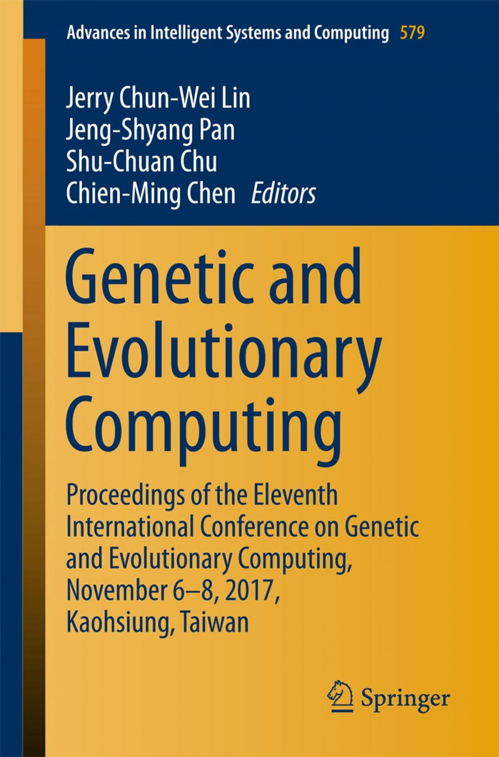 Big bigCover of Genetic and Evolutionary Computing