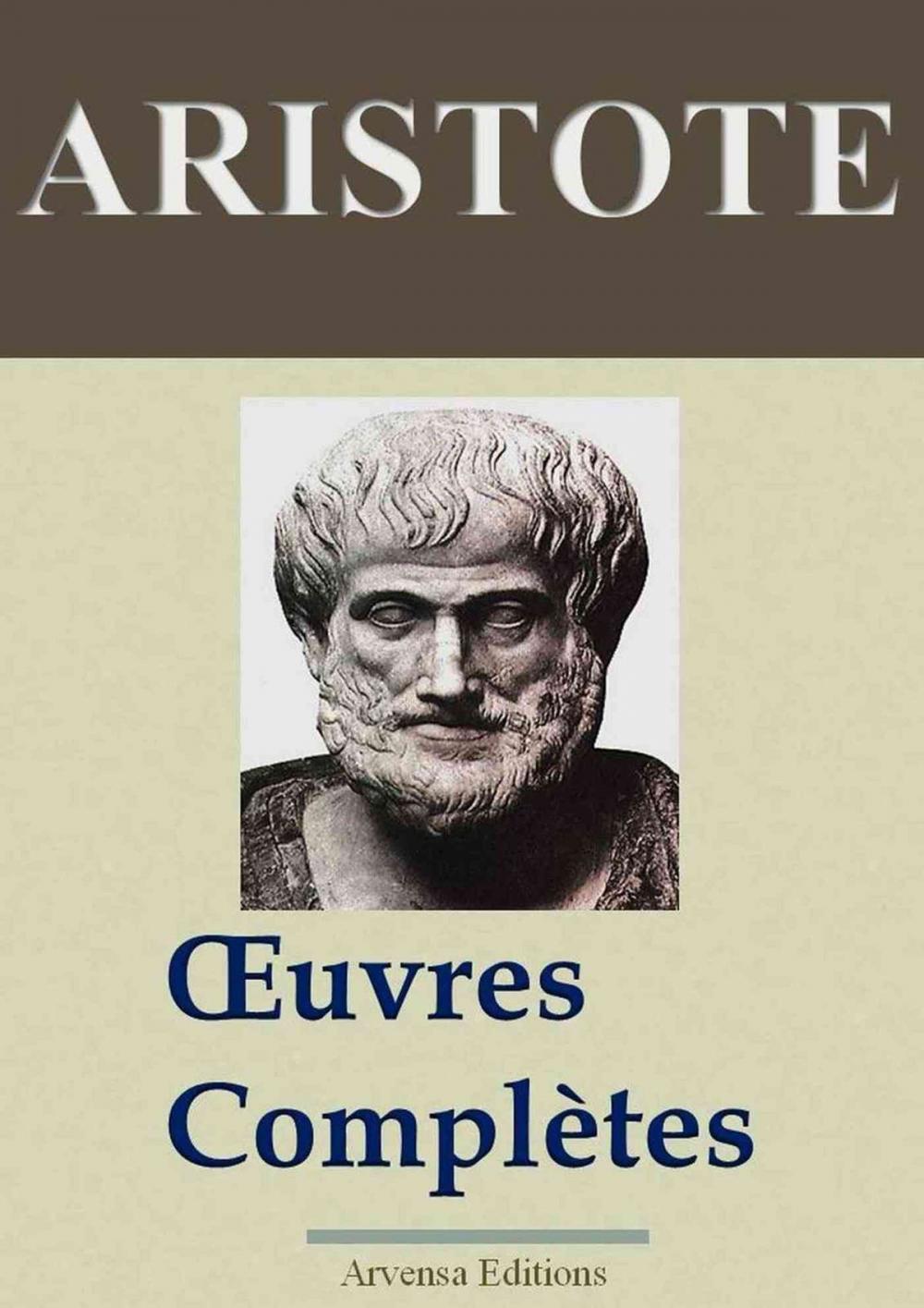 Big bigCover of Aristote : Oeuvres complètes