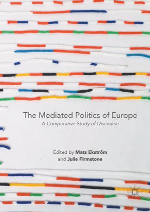 Cover of the book The Mediated Politics of Europe by Ying Li, Anne-Sylvie Fabiano-Tixier, Farid Chemat