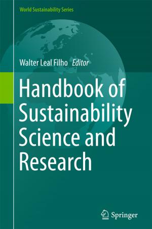Cover of the book Handbook of Sustainability Science and Research by Lisa Ann Vasciannie