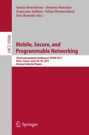Cover of the book Mobile, Secure, and Programmable Networking by Michael Meltzer