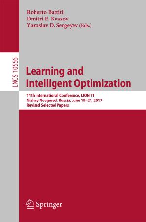 Cover of the book Learning and Intelligent Optimization by Borislava Manojlovic