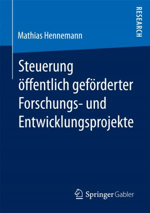 Cover of the book Steuerung öffentlich geförderter Forschungs‐ und Entwicklungsprojekte by Katrin Dorn