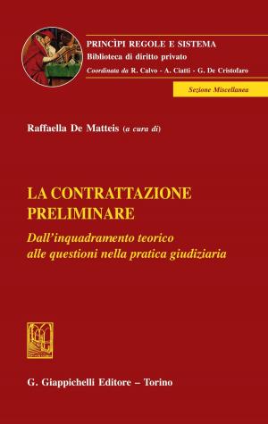 Cover of the book La contrattazione preliminare by AA. VV.