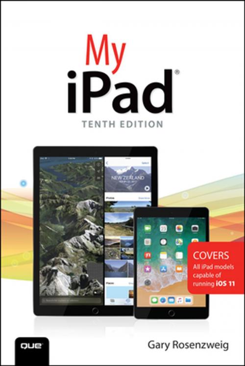 Cover of the book My iPad by Gary Rosenzweig, Pearson Education