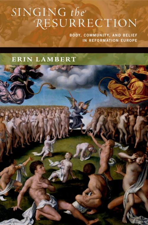 Cover of the book Singing the Resurrection by Erin Lambert, Oxford University Press