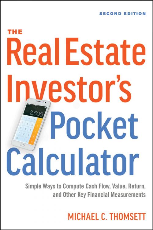 Cover of the book The Real Estate Investor's Pocket Calculator by Michael Thomsett, AMACOM