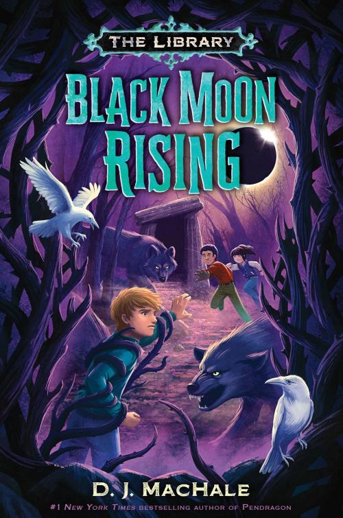 Cover of the book Black Moon Rising (The Library Book 2) by D. J. MacHale, Random House Children's Books