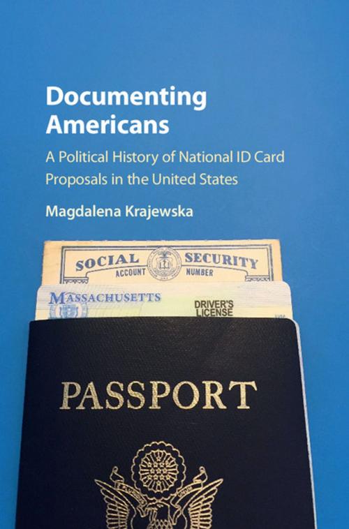 Cover of the book Documenting Americans by Magdalena Krajewska, Cambridge University Press