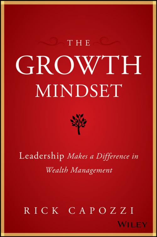 Cover of the book The Growth Mindset by Rick Capozzi, Wiley