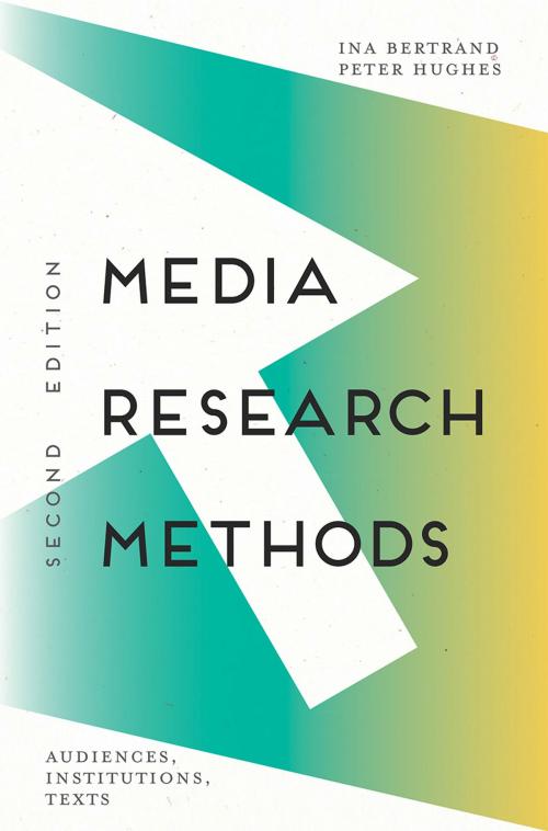 Cover of the book Media Research Methods by Ina Bertrand, Peter Hughes, Macmillan Education UK