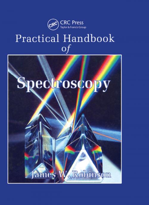 Cover of the book Practical Handbook of Spectroscopy by James W. Robinson, CRC Press