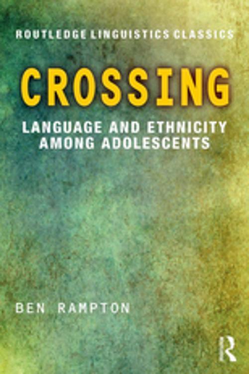 Cover of the book Crossing by Ben Rampton, Taylor and Francis