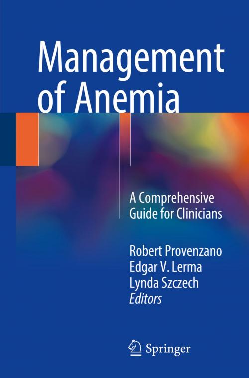 Cover of the book Management of Anemia by , Springer New York