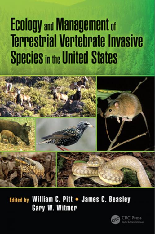 Cover of the book Ecology and Management of Terrestrial Vertebrate Invasive Species in the United States by , CRC Press