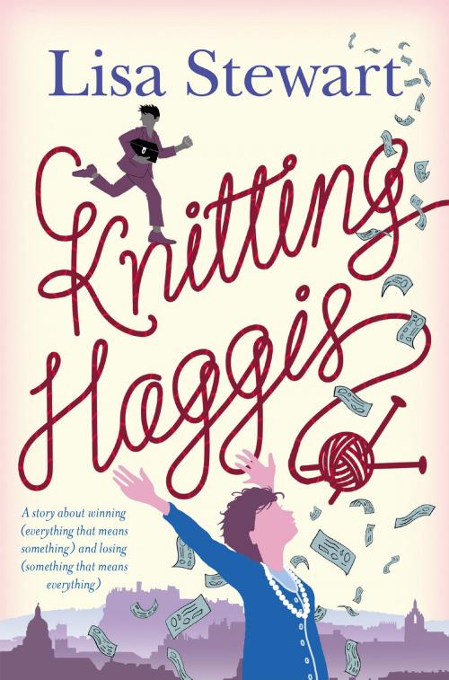 Cover of the book Knitting Haggis by Lisa Stewart, Help For Writers