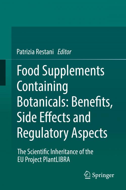 Cover of the book Food Supplements Containing Botanicals: Benefits, Side Effects and Regulatory Aspects by , Springer International Publishing