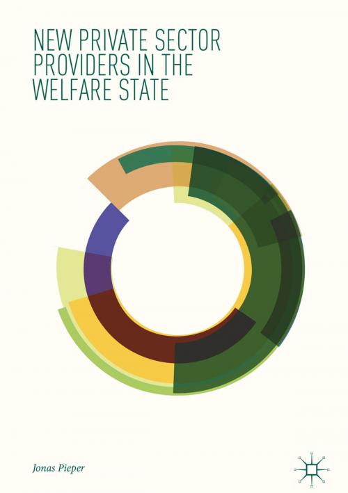 Cover of the book New Private Sector Providers in the Welfare State by Jonas Pieper, Springer International Publishing