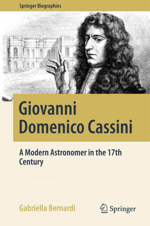 Cover of the book Giovanni Domenico Cassini by Gabriella Bernardi, Springer International Publishing